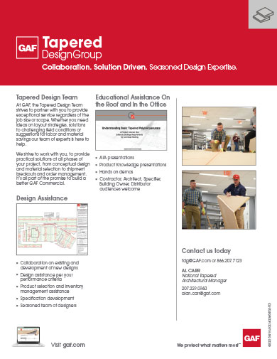 Data Sheet - Tapered Design Group Services COMGN736