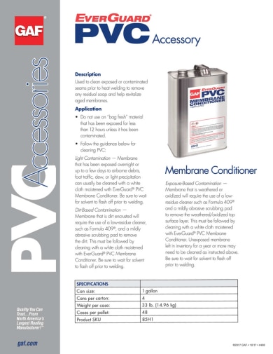 EverGuard® PVC Membrane Conditioner - 468