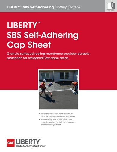 LIBERTY™ SBS Self-Adhering Cap Sheet - RESLB117