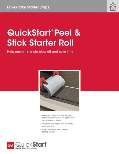 QuickStart® Peel & Stick Starter Roll - RESGN353