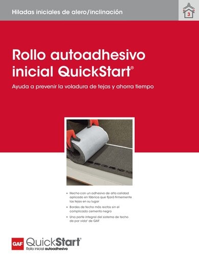 Rollo autoadhesivo inicial QuickStart® -  RESGN353S
