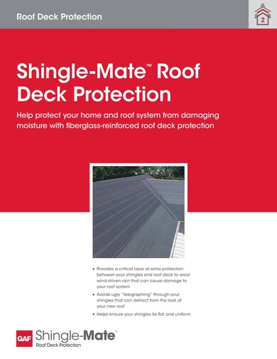 Shingle-Mate™ Roof Deck Protection - RESUL127