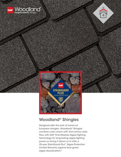 Woodland® Shingles - RESGN467WD