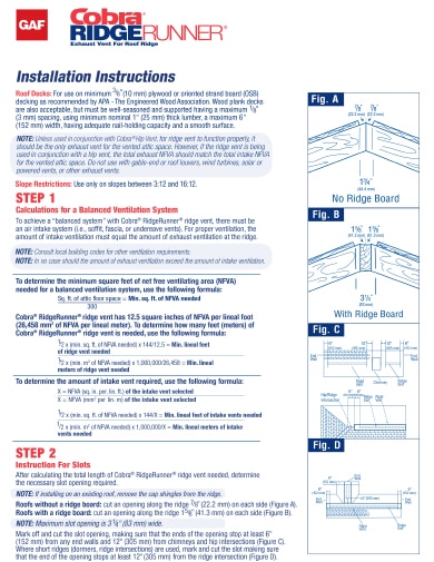 Installation Instructions - Cobra® Ridge Runner™ (Trilingual)